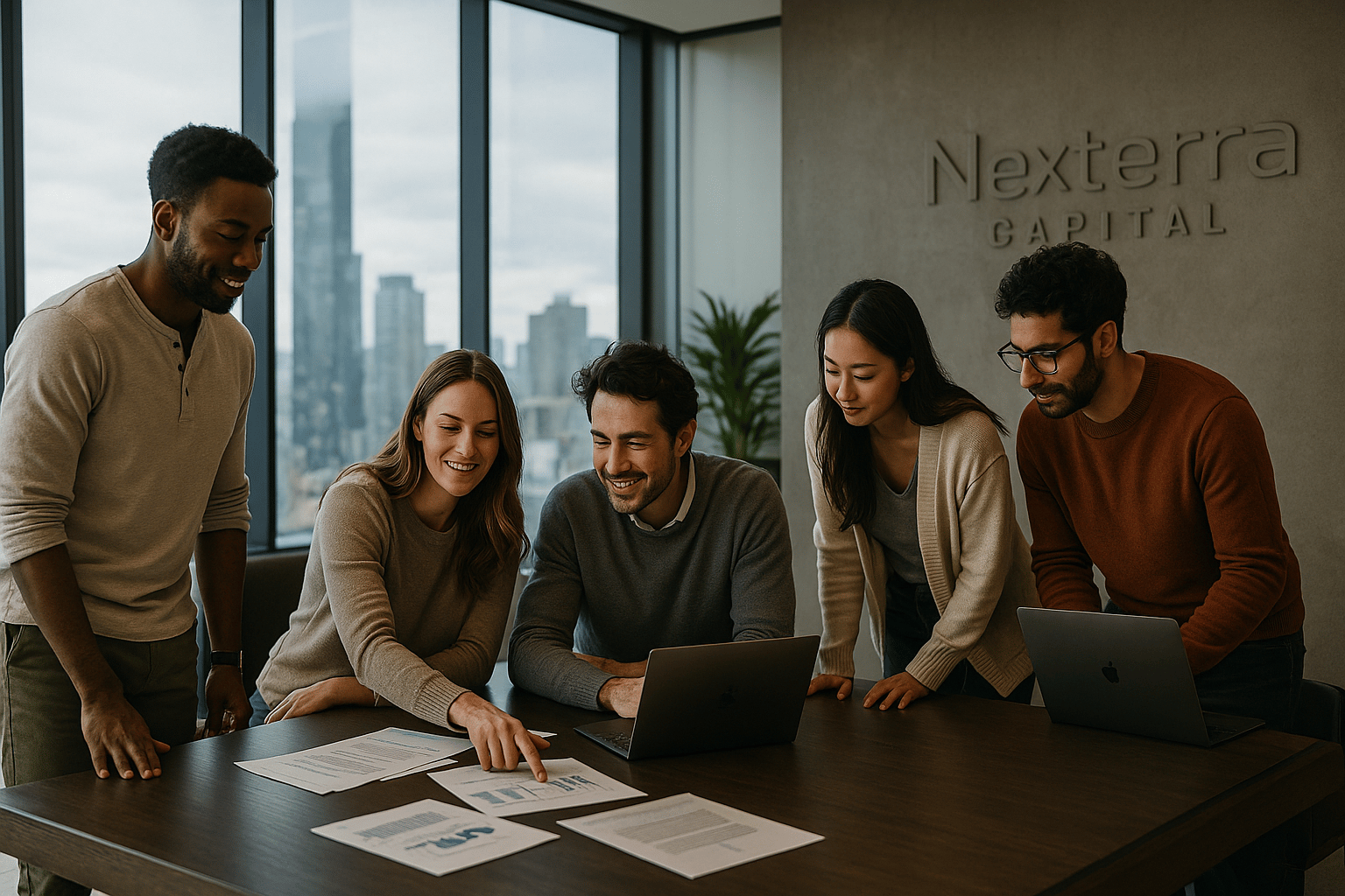 Team at work
